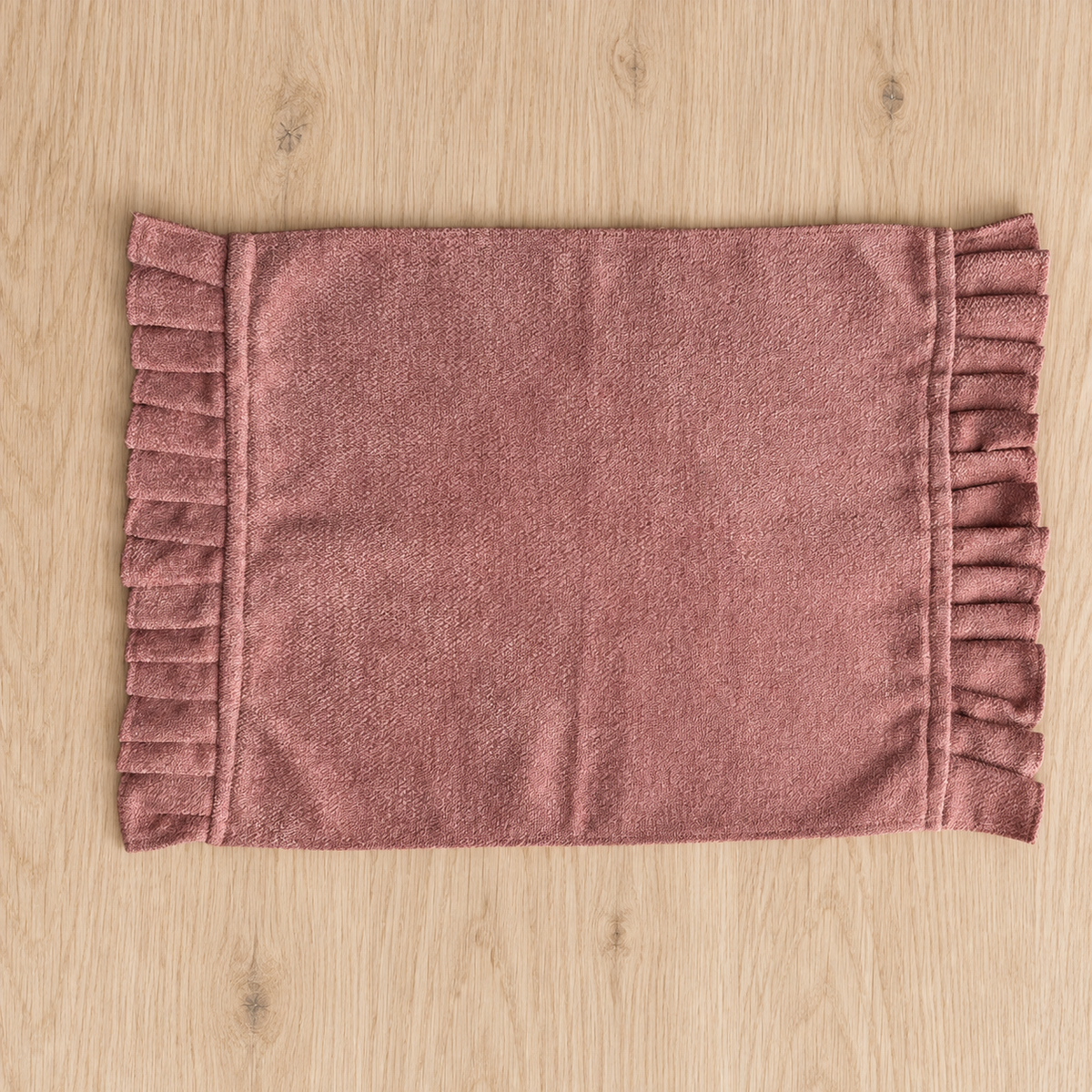 Rose Pink Frill Placemat