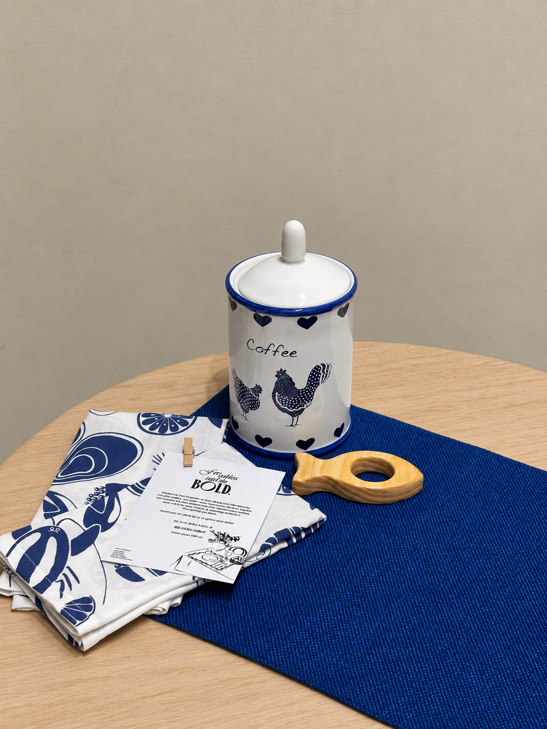 Deep Blue Placemat